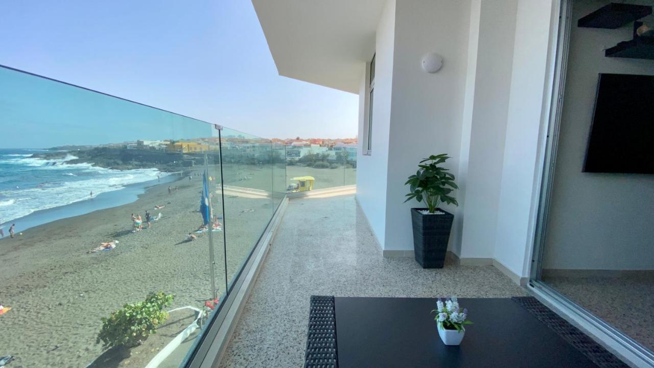 Hermoso Edificio Frente Al Mar Con Gran Terraza Y Hermosas Vistas Las Palmas de Gran Canaria Bagian luar foto