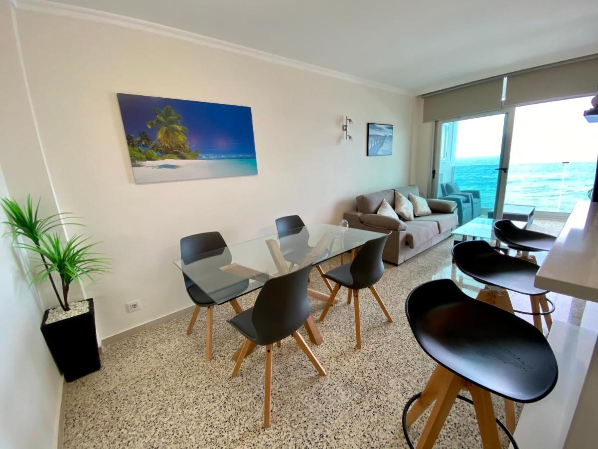 Hermoso Edificio Frente Al Mar Con Gran Terraza Y Hermosas Vistas Las Palmas de Gran Canaria Bagian luar foto