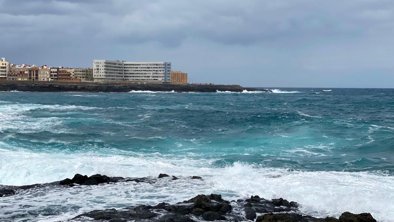 Hermoso Edificio Frente Al Mar Con Gran Terraza Y Hermosas Vistas Las Palmas de Gran Canaria Bagian luar foto