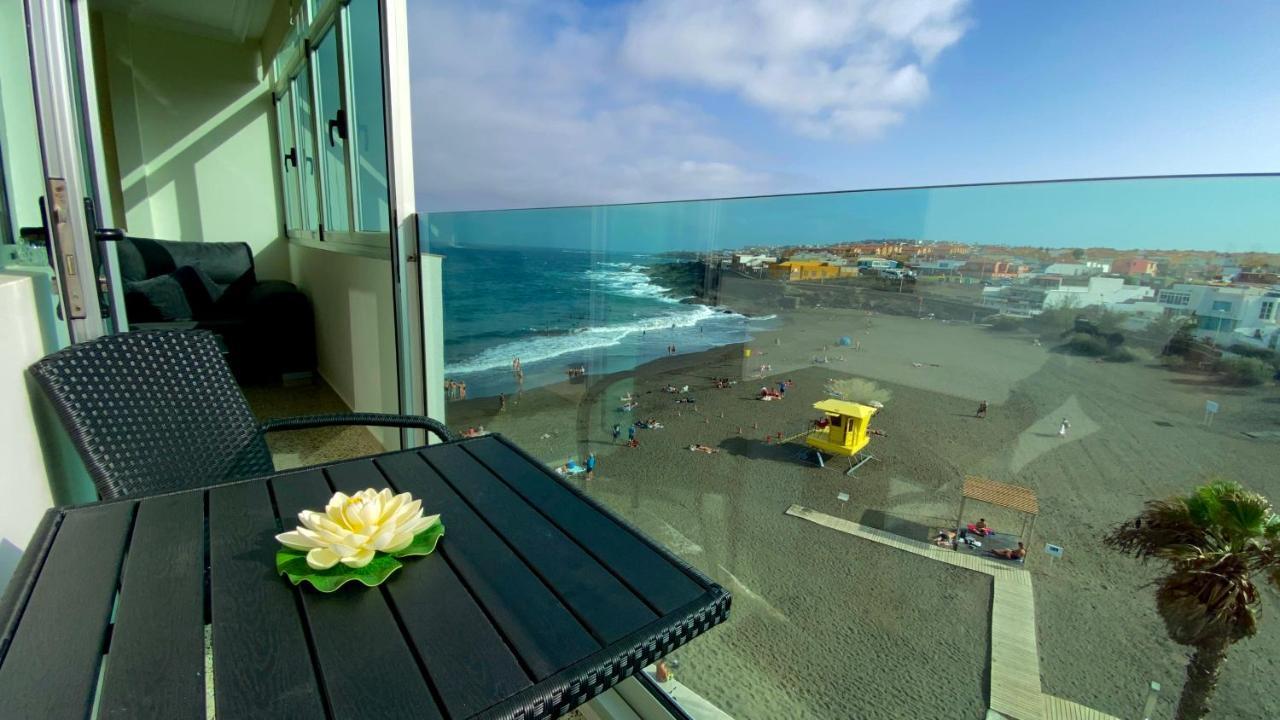 Hermoso Edificio Frente Al Mar Con Gran Terraza Y Hermosas Vistas Las Palmas de Gran Canaria Bagian luar foto